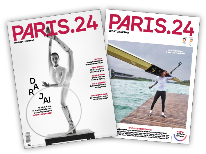 Das Paris-Duo: Alle 2 Magazine zu den Spielen 2024